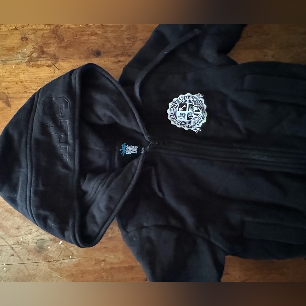 Stussy Kids black hoodie